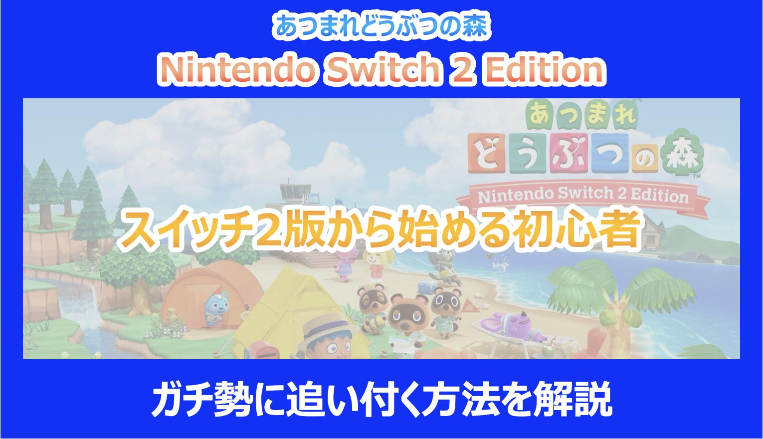 【あつ森】スイッチ2版から始める初心者がガチ勢に追い付く方法を解説｜あつまれどうぶつの森 - Pokelog｜ポケログ