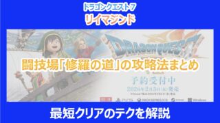 【DQ7リメイク】闘技場「修羅の道」の攻略法まとめ|最短クリアのテクを解説|リイマジンド
